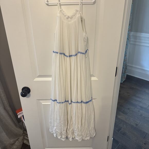 Girls Rachel Zoe Dress White Full Length Size 8 - Picture 3 of 3